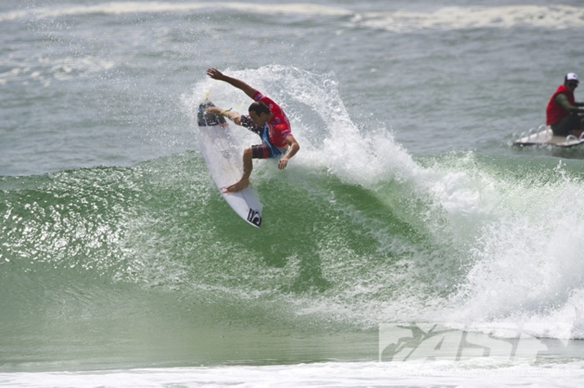 Day Two Of Quiksilver Pro Gold Coast Surfer