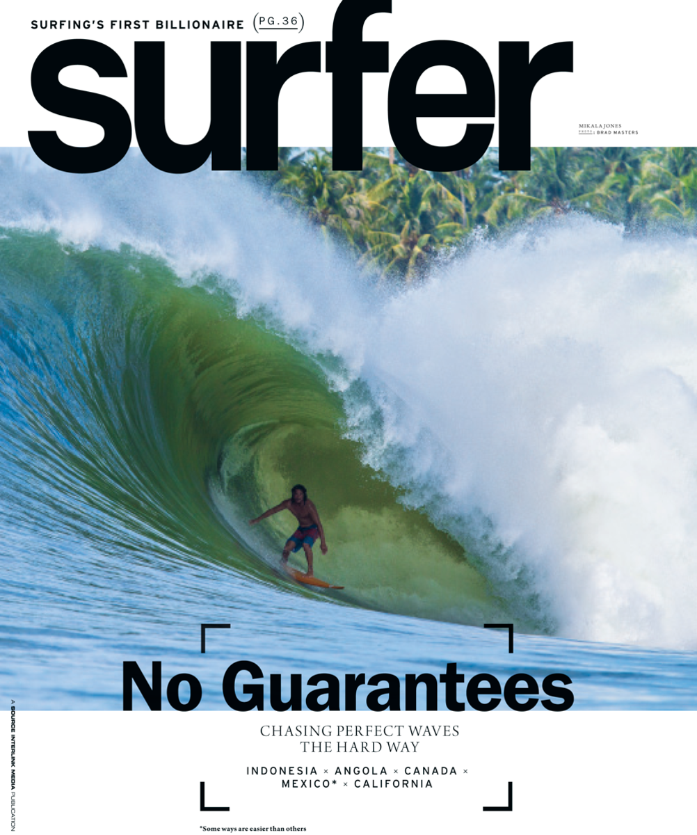 January Surfer Magazine Surfer