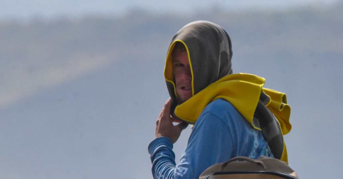 Photos: John John Florence sneaks into a hurricane swell session in Lowers