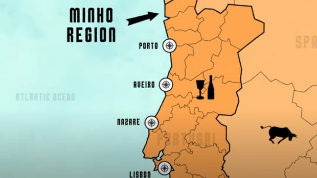 Mapa do Minho Minho Portugal portal Top de Portugal © Top de Portugal