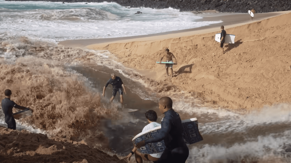Waimea River Standing Wave Surf Session 