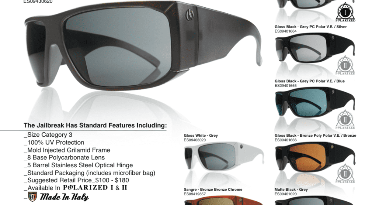 Electric store jailbreak sunglasses