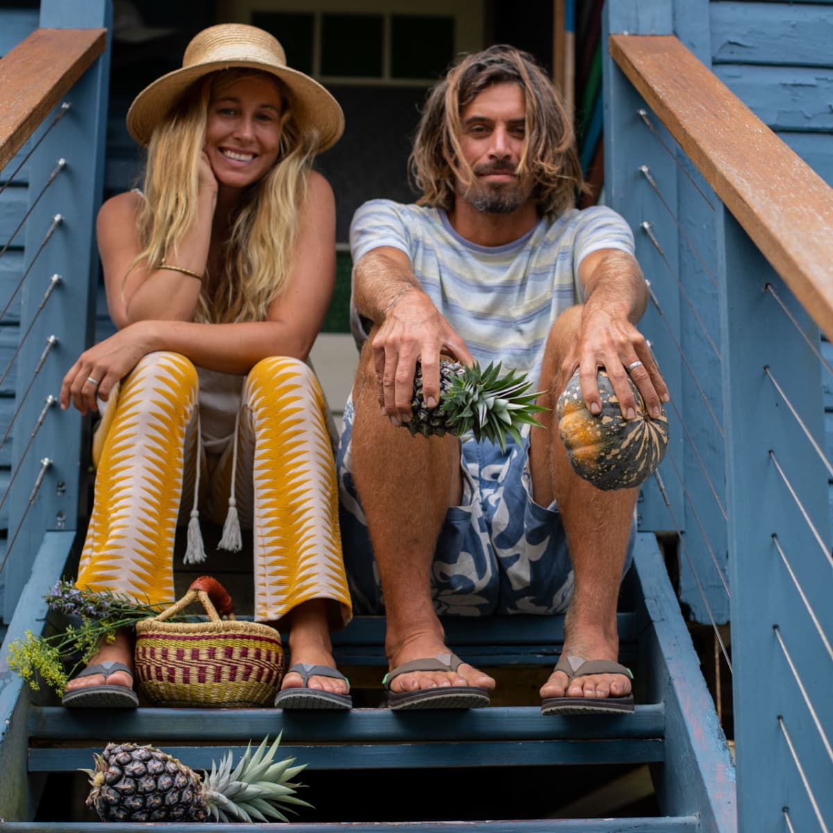 In Byron Bay, Surfers Lauren Hill and Dave Rastovich Live off the Land -  Surfer