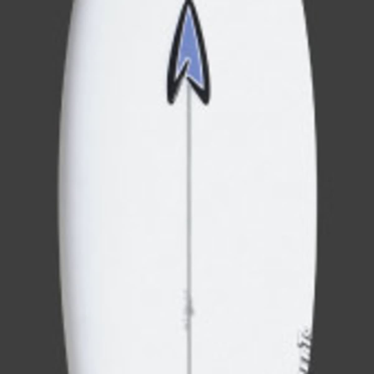 roberts white diamond surfboard