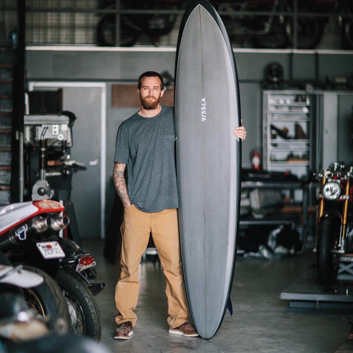 And Now a Gorgeous Surfboard: Jeff McCallum's Kimbo Twin Fin - Surfer