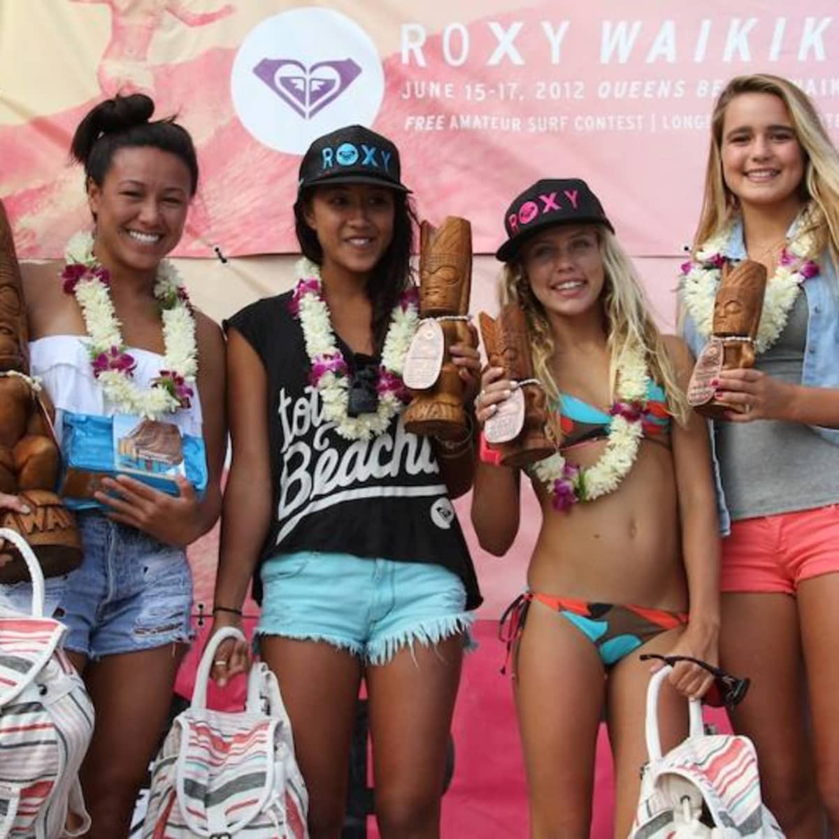 Hawaii's Crystal Dzigas Wins Roxy Waikiki Classic Pro - Surfer