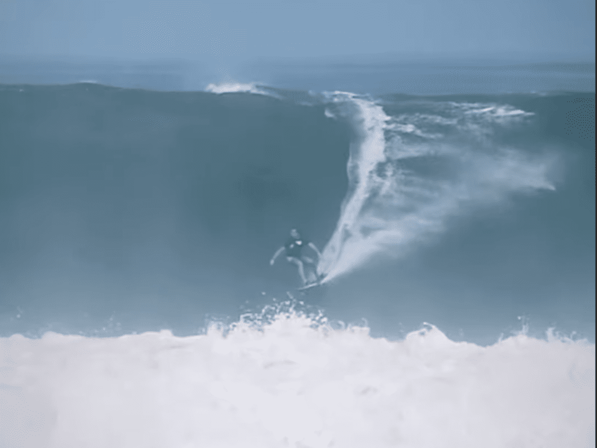 Surfer Nearly Decapitated by Giant Wave (Clip) - Surfer