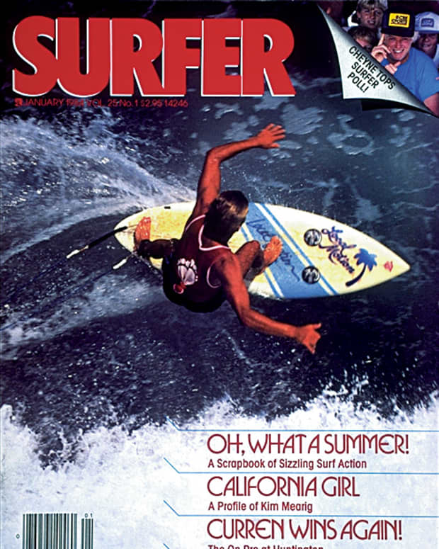 vintage surf magazine surfing april 1997 used - xxx1