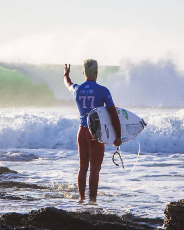 Kolohe Andino Claims Yellow Jersey at Corona Open J-Bay