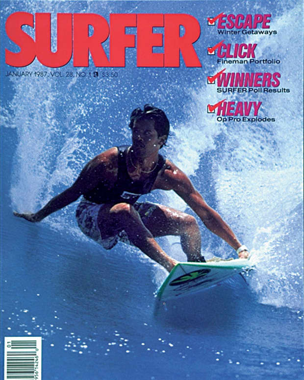 vintage surf magazine surfing april 1997 used - xxx1