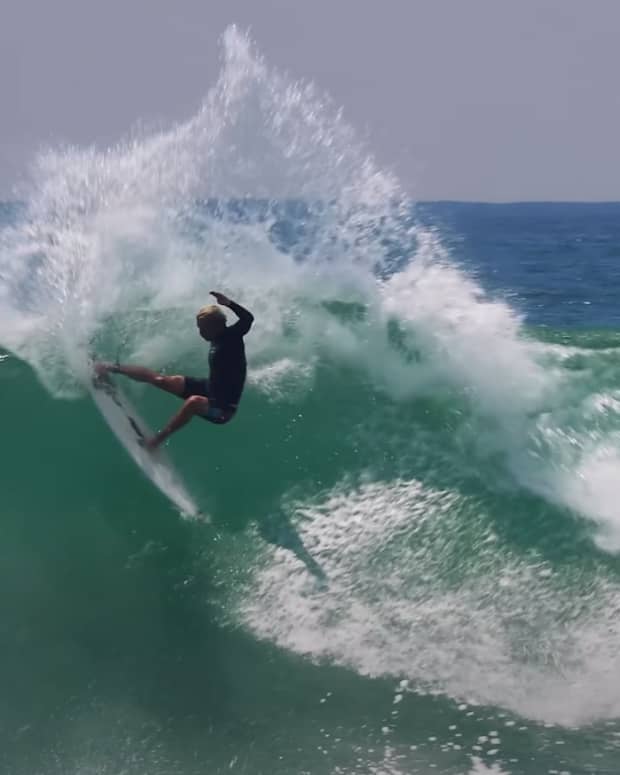 Lakey Peterson and Filipe Toledo Win 2023 Corona Open J-Bay