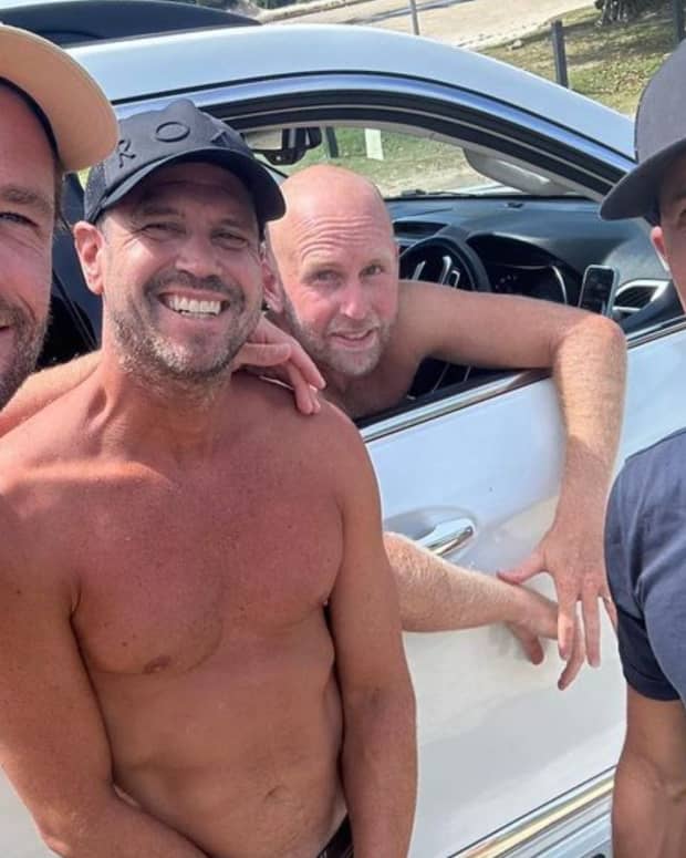 Pro-surfer-turned-DJ Fisher posts tribute to Chris Hemsworth for star's  40th birthday one year after confessing to fantasies involving Thor and UFC  champ Conor McGregor - BeachGrit