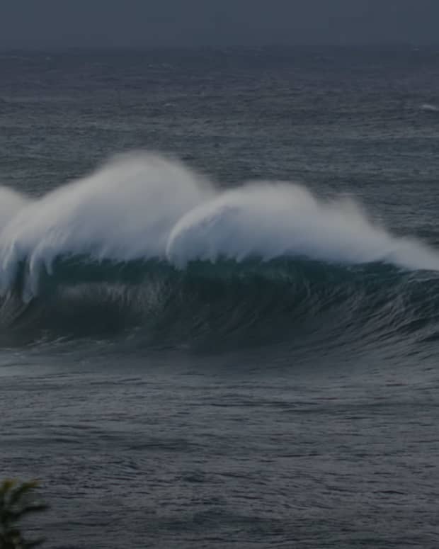 Clip: Bodysurfer Rides Historically Massive Waves in Australia