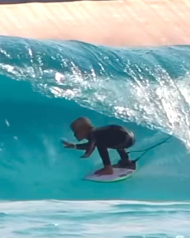 13-Year-Old FEARLESS Surfing Prodigy 