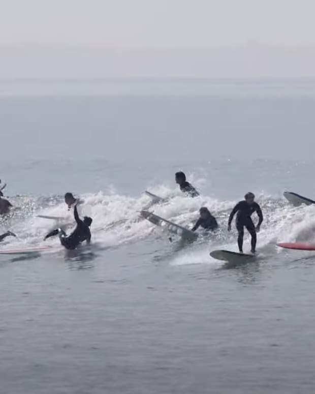 Video: Is This the Most Crowded Surf Spot Ever? - Surfer