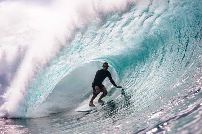 Joel and Tosh Tudor Discuss Father-Son Sessions at Pipeline - Surfer