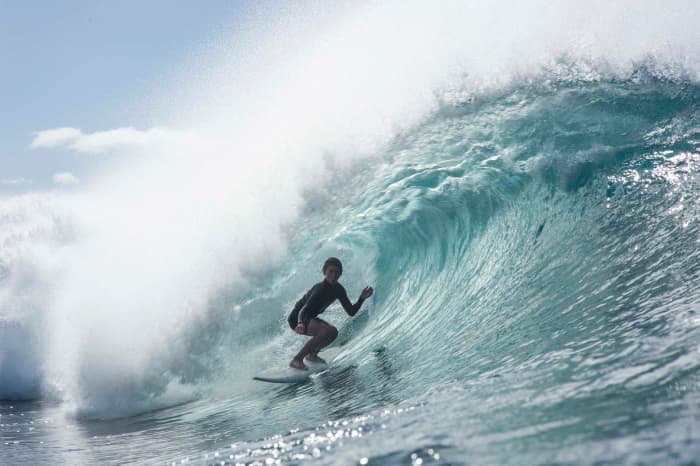 Joel and Tosh Tudor Discuss Father-Son Sessions at Pipeline - Surfer