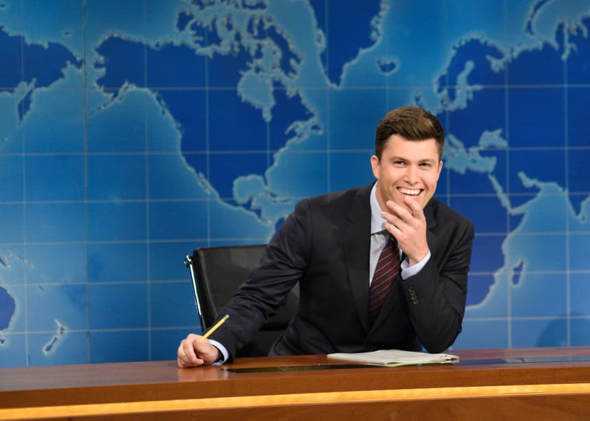 Colin Jost Talks Olympic Surfing In Teahupo O Tahiti Surfer   Colin Jost Olympic Surfing Teahupoo Tahiti Paris 2024 