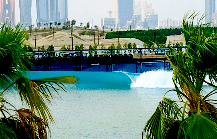 Surfing Abu Dhabi Kelly Slater