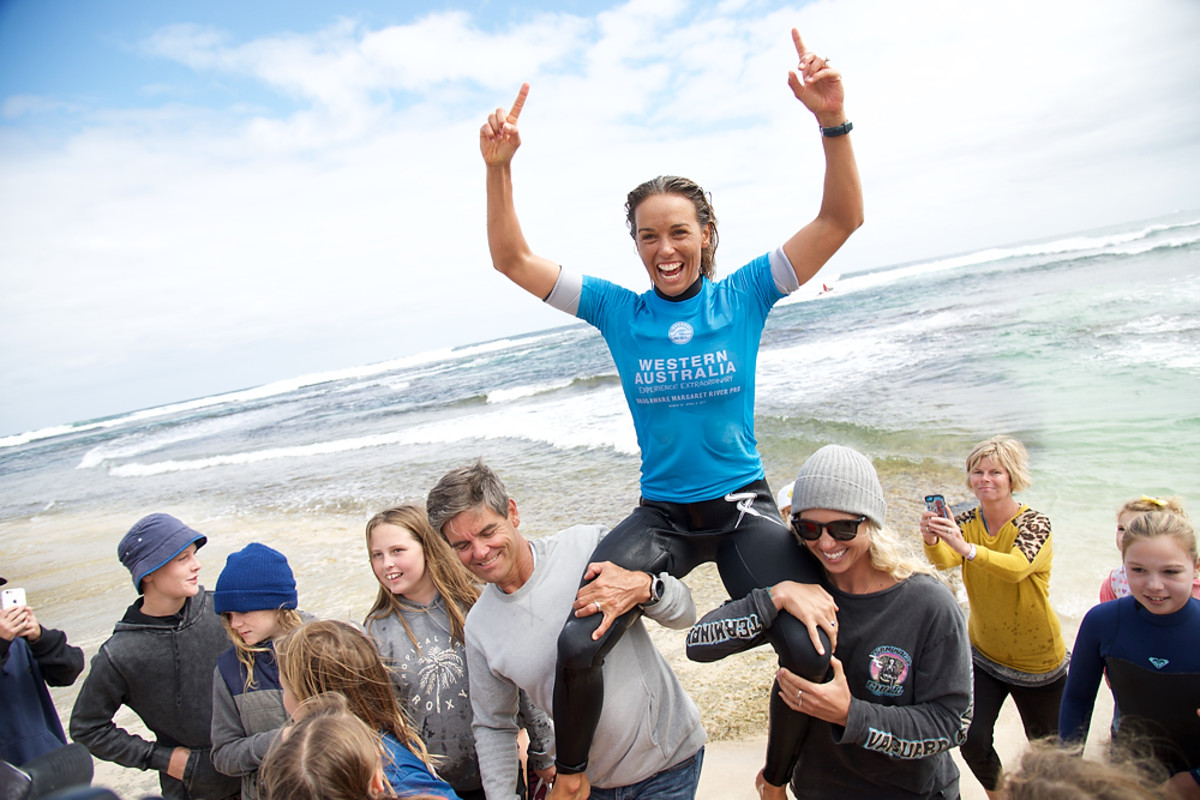Sally Fitzgibbons Wins The 2017 Margaret River Pro Surfer