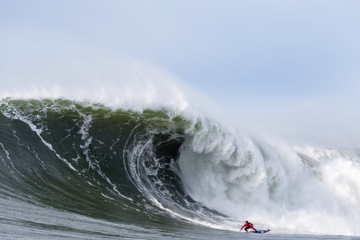 Big Wave Surfers Charge Mavericks After WSL Calls Off Contest ...