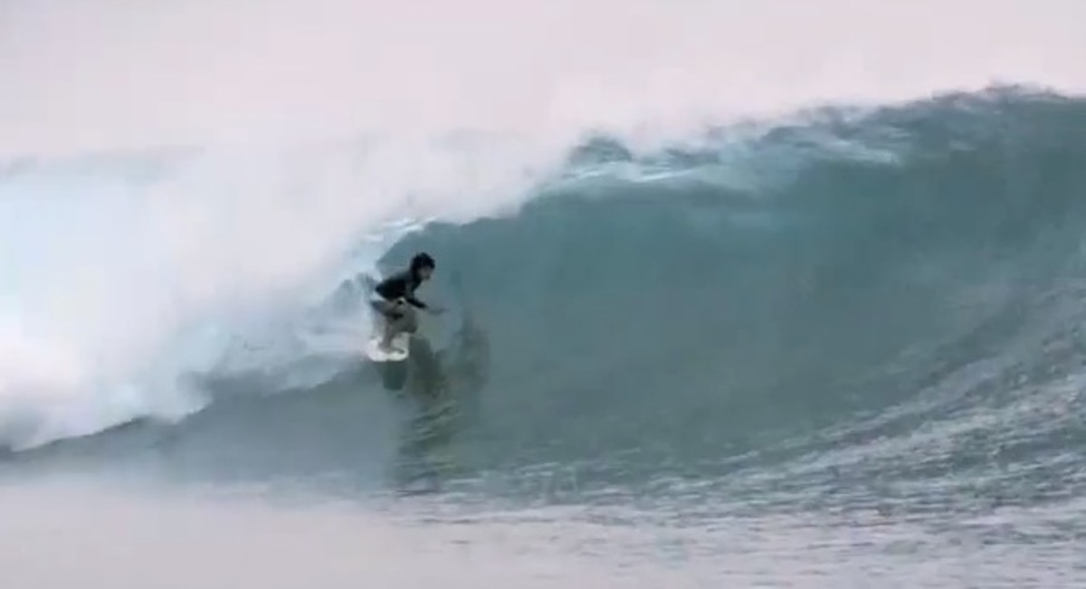 Pat Curren in Indo - Surfer