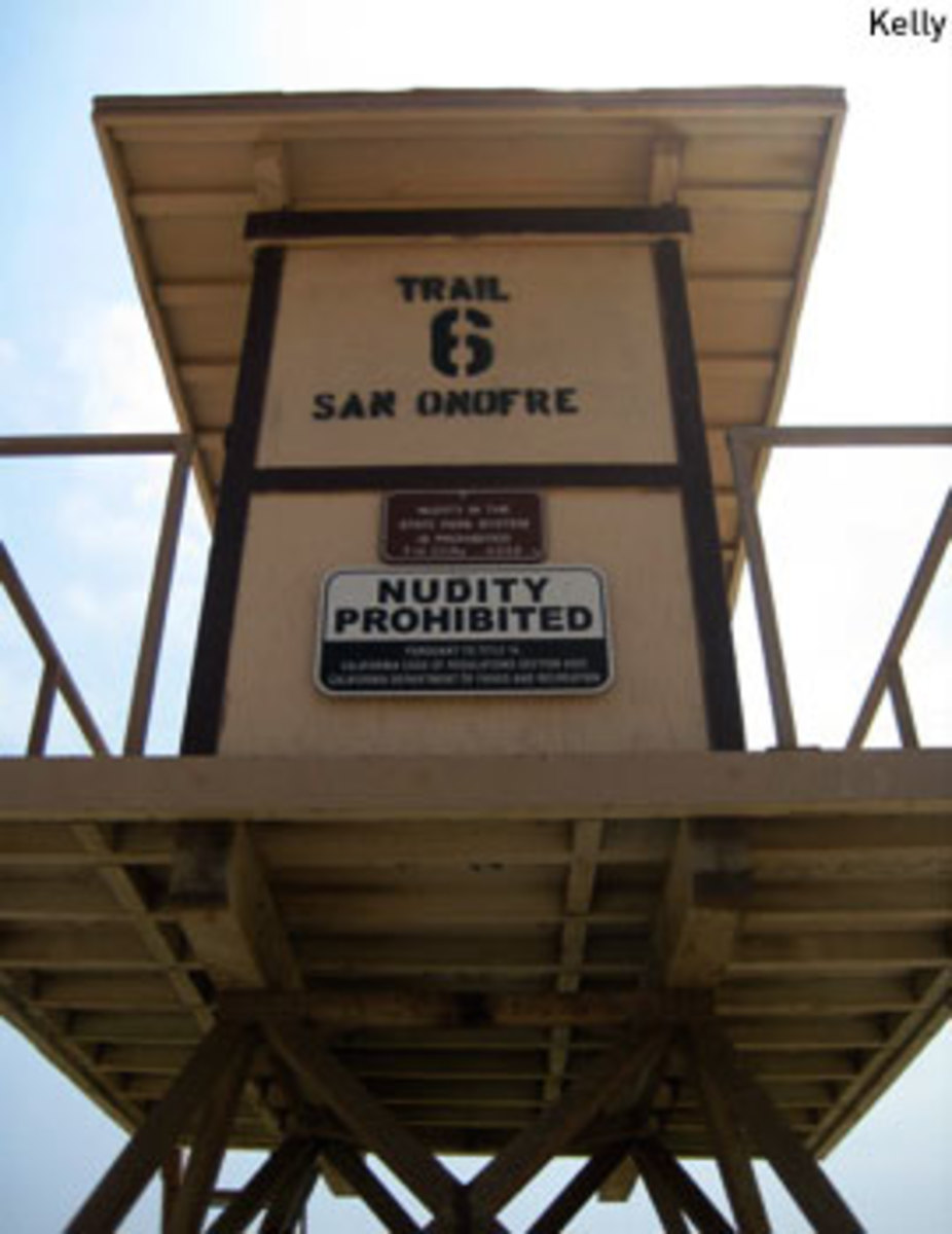 SAN ONOFRE STATE PARK CRACKS DOWN ON NUDE BEACH: Trail 6 will no longer ...