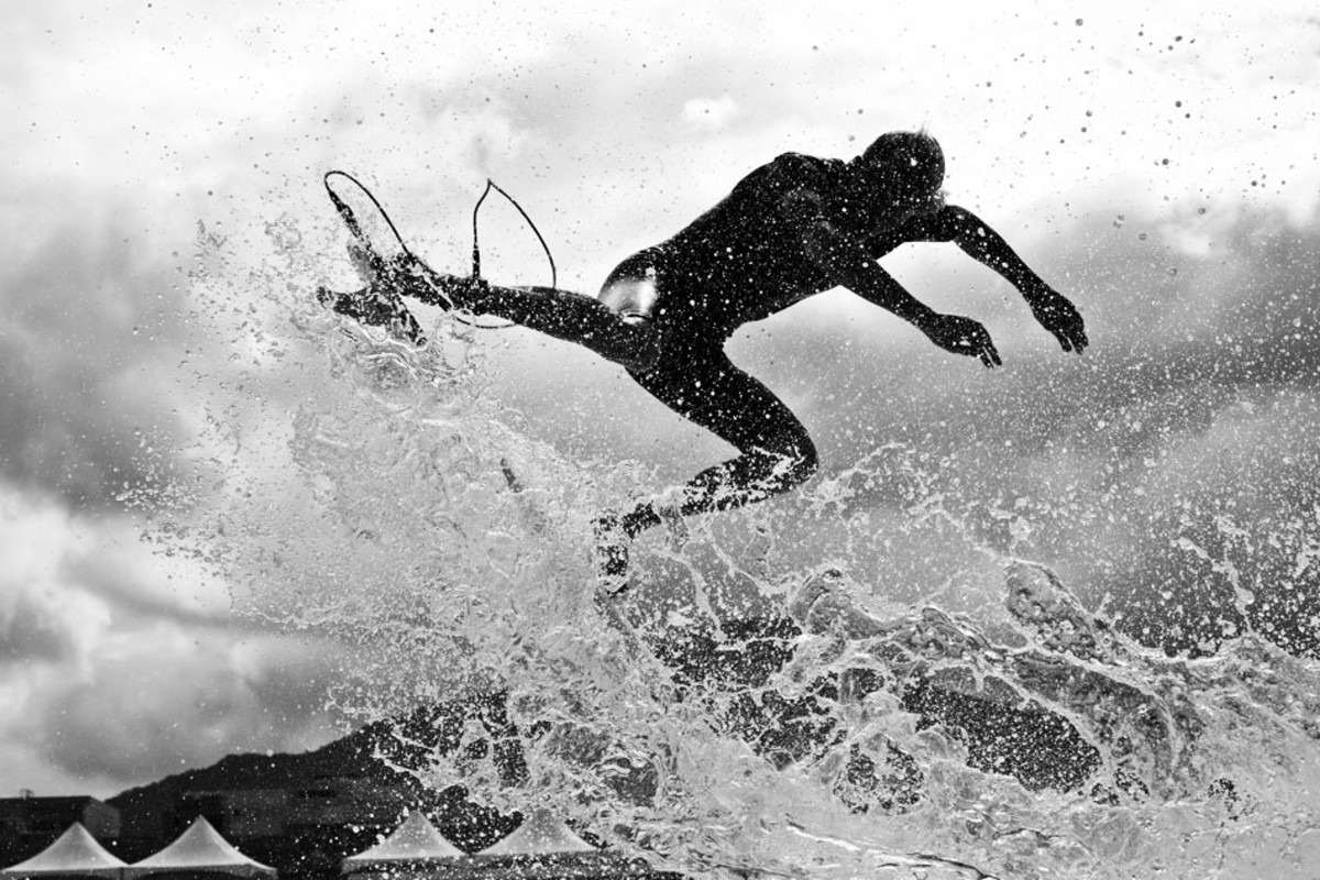 Brazil in Black and White - Surfer