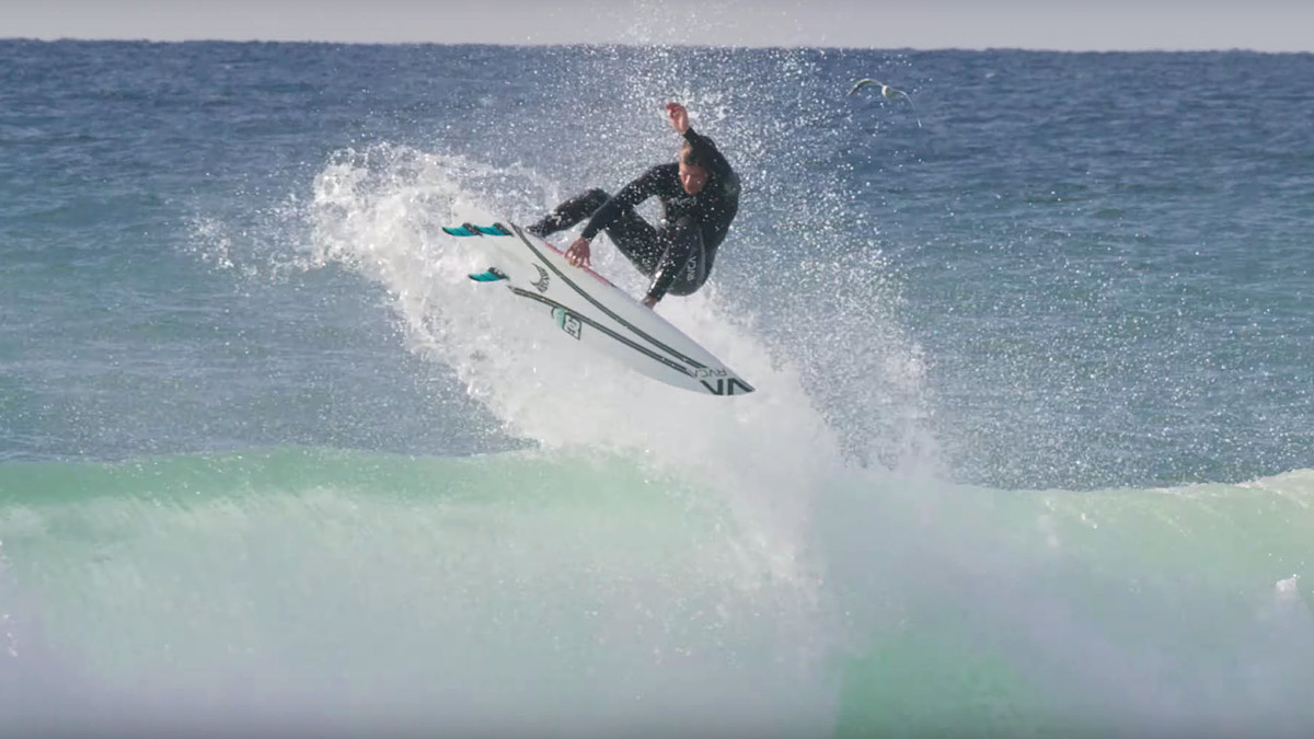 Bruce Irons Stomping Around France - Surfer