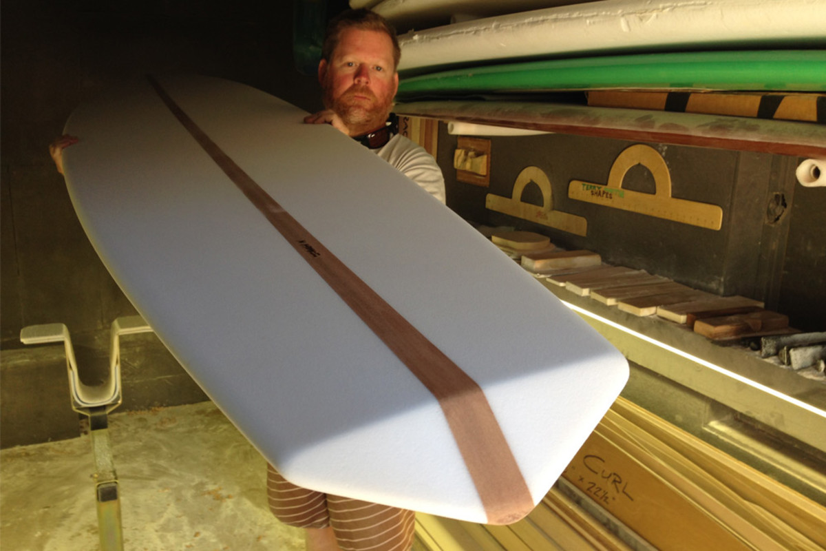 hot curl foam surfboard