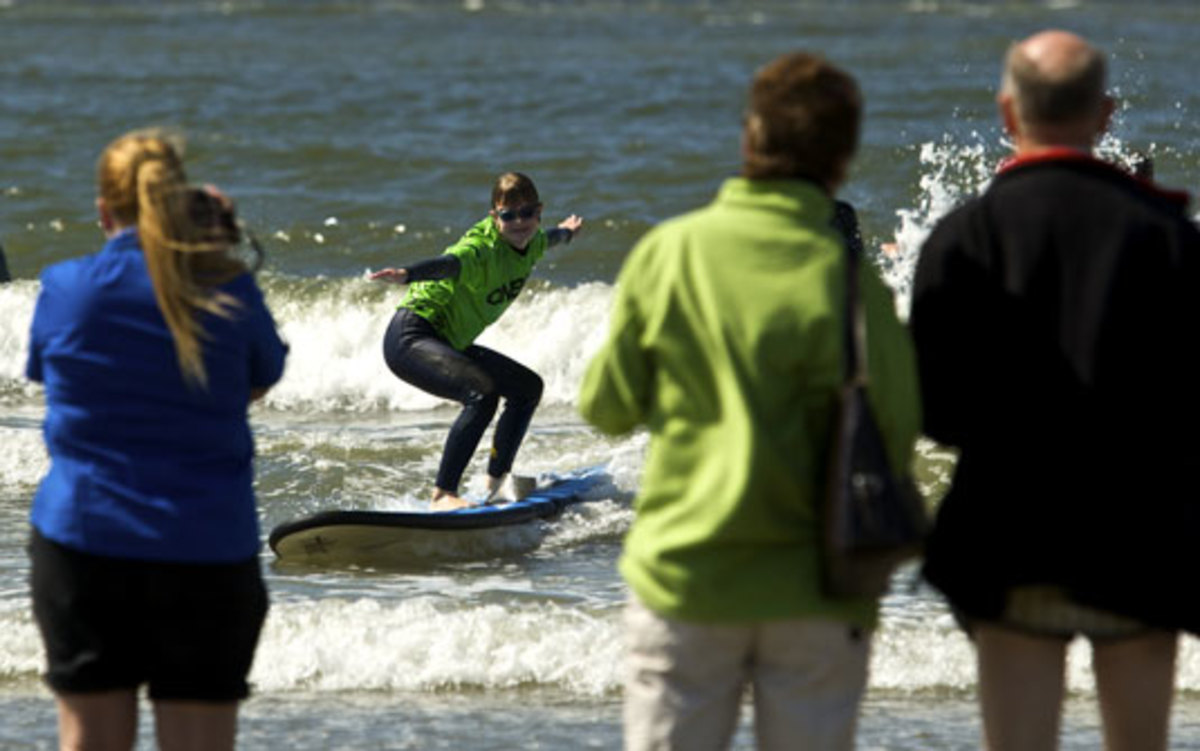 OUT OF BOUNDS: O'Neill Camp Teaches Blind Children To Surf - Surfer