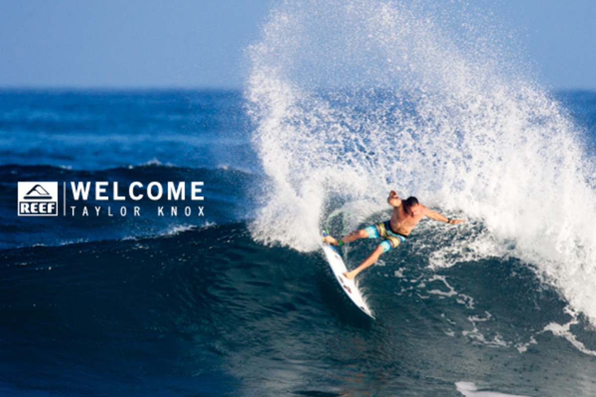 Reef Signs Taylor Knox - Surfer