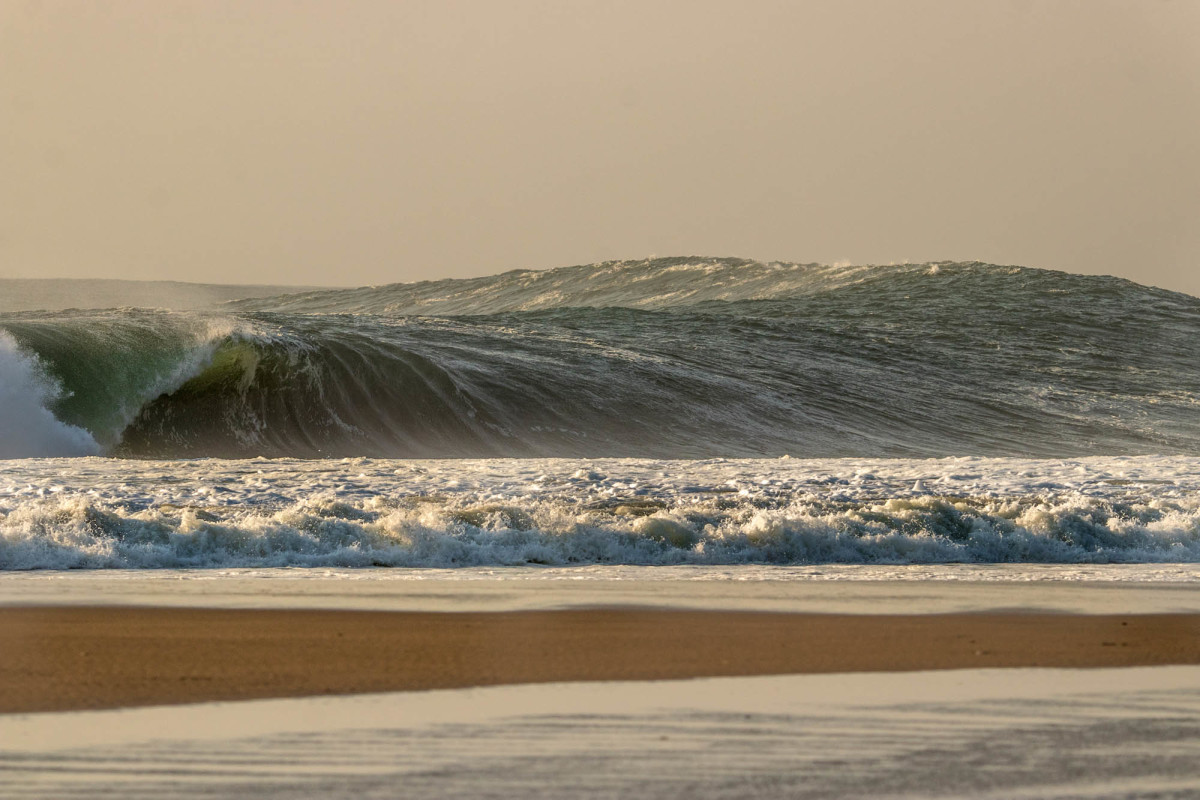 Is This The Biggest Skeleton Bay Ever Ridden? | %%sitename%% - Surfer