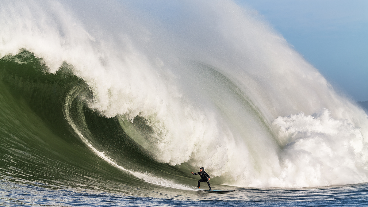 Huge And Heaving - Surfer