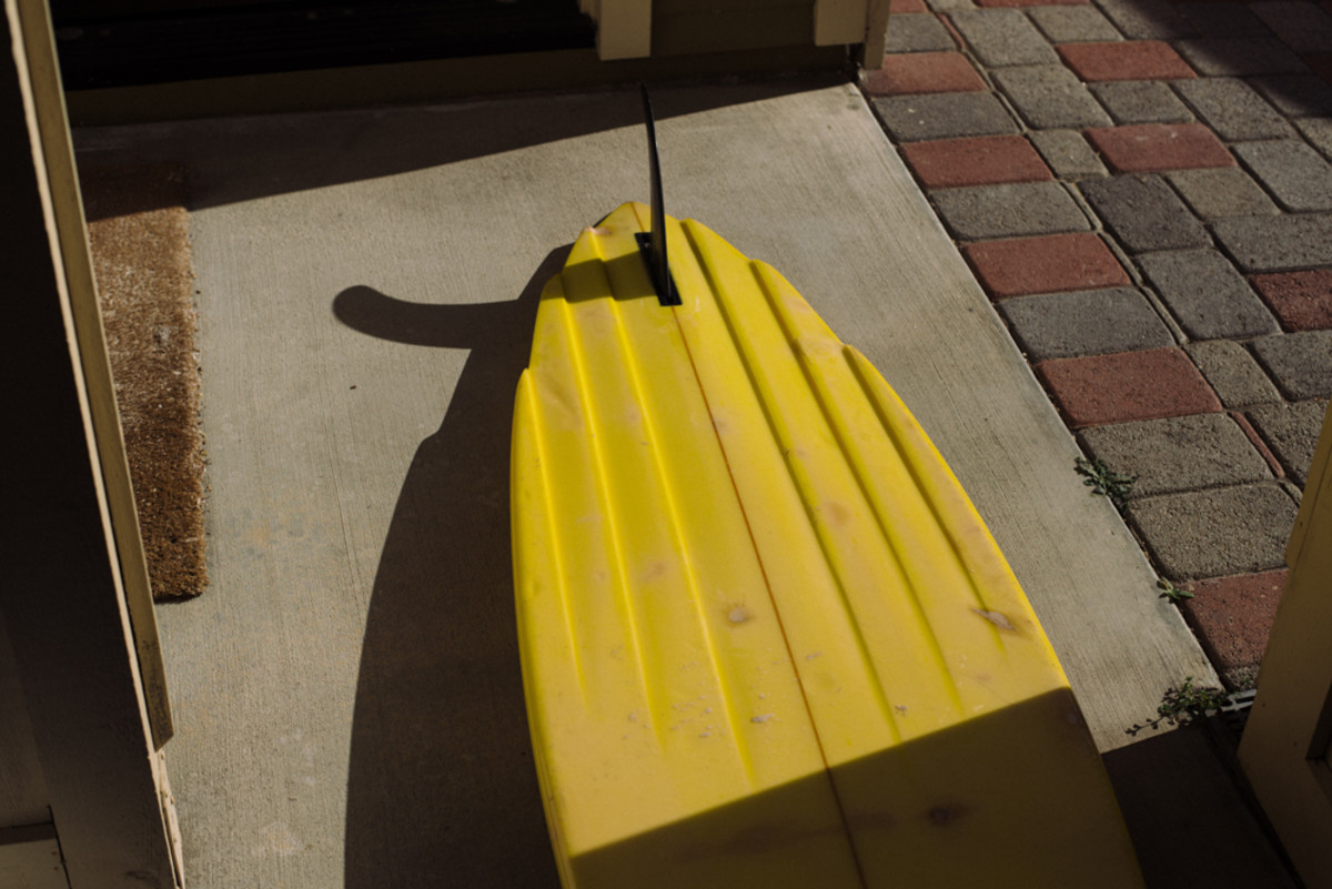 surfboard with channels