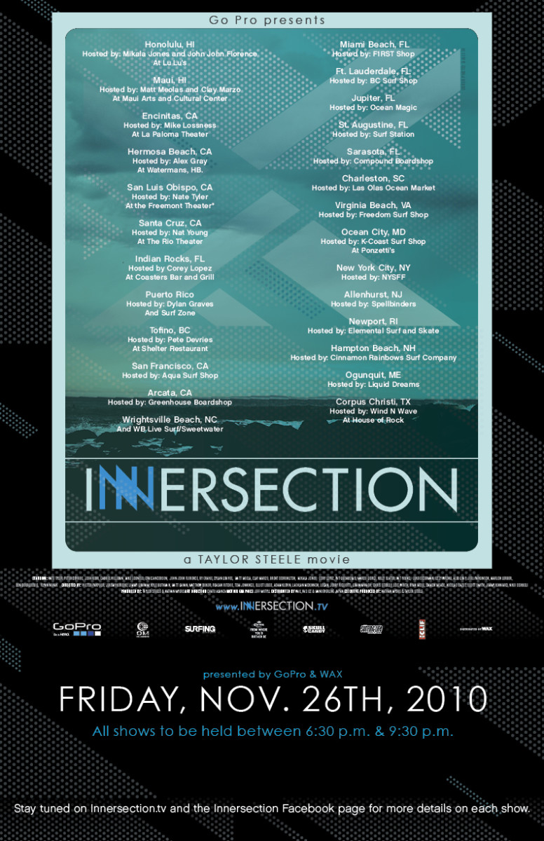 Taylor Steele to Debut Latest Film Release Innersection - Surfer