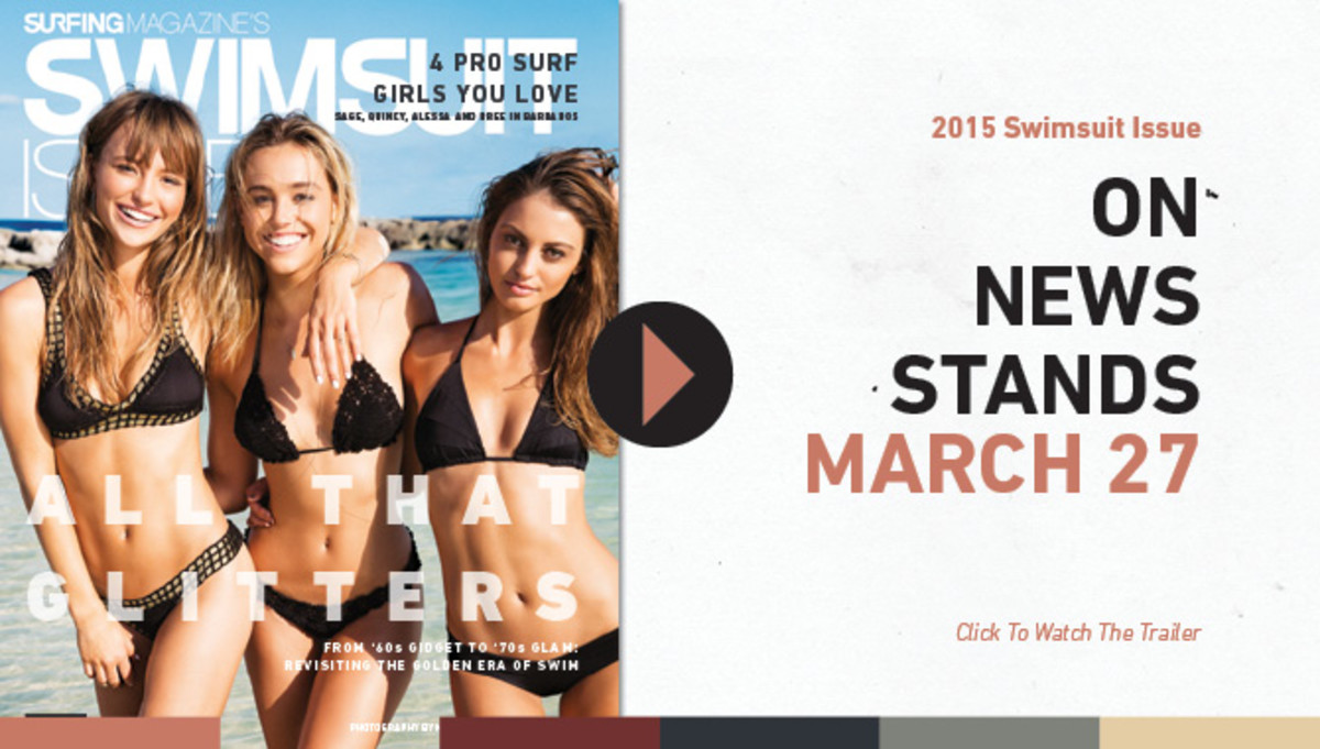 2015 Surfing Magazine Swimsuit Issue Surfer