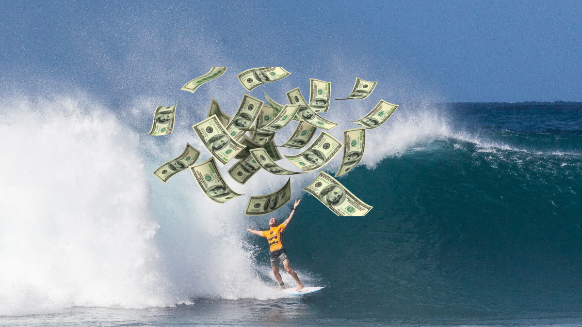 Mick Fanning Makes $1400 Per Wave? - Surfer