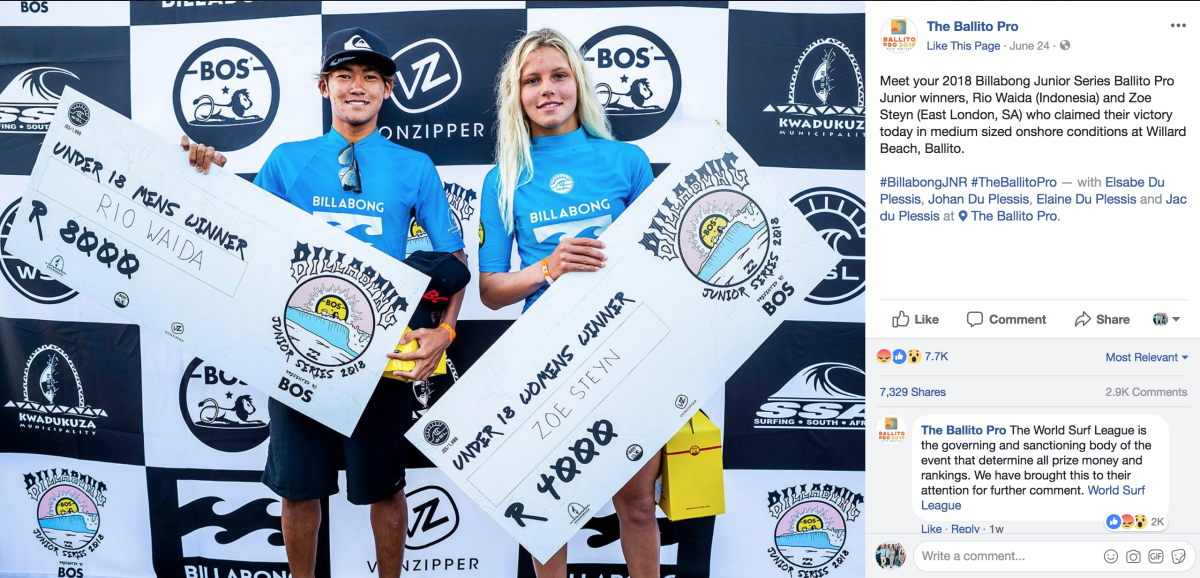 Wsl Prize Money Pay Gap Sparks Controversy And Donations Sitename Surfer