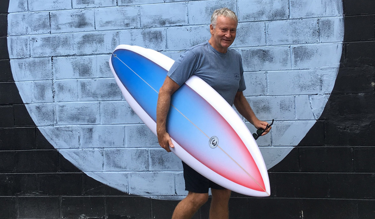 three finned surfboards