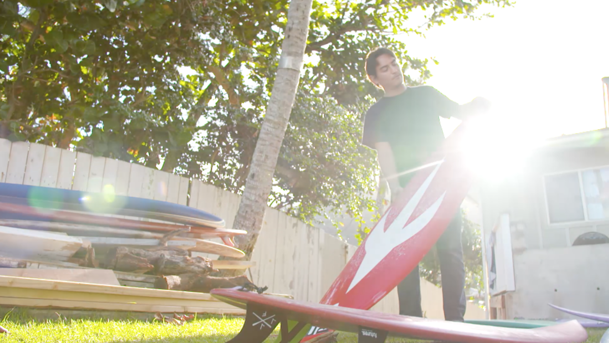 Departures: In The Shaping Bay With Daniel & Mikala Jones - Surfer