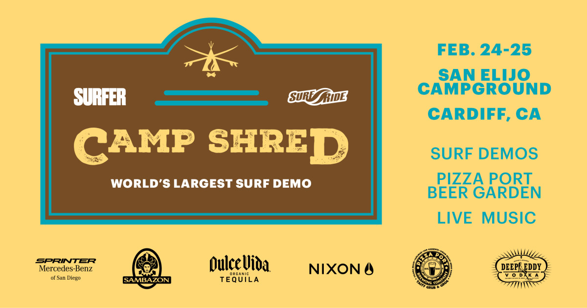 Camp Shred Surf Demo at San Elijo State Beach, Cardiff, CA SURFER