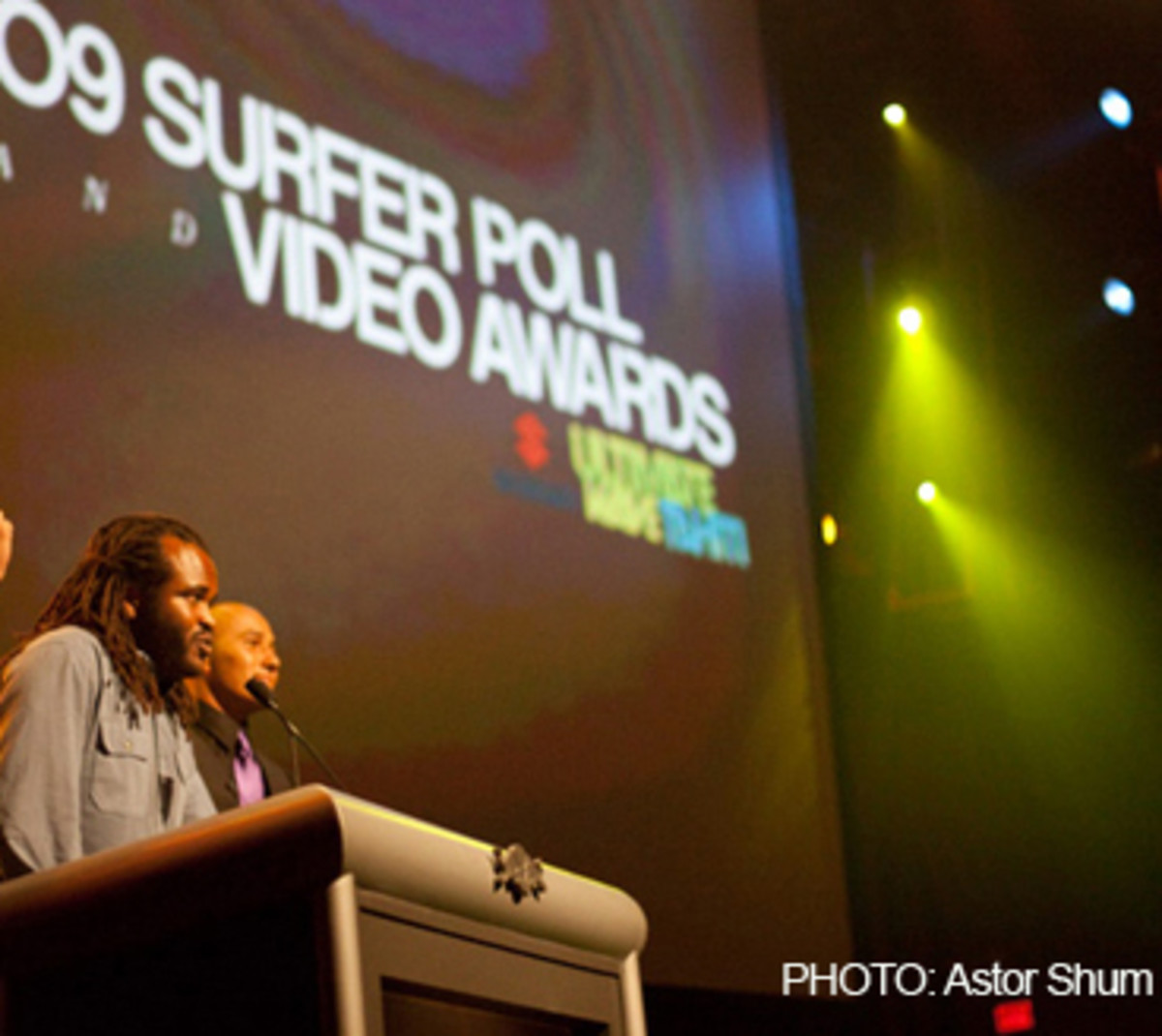 SAL MASEKELA AND FRED PATACCHIA RETURN FOR THE 2010 SURFER POLL AWARDS