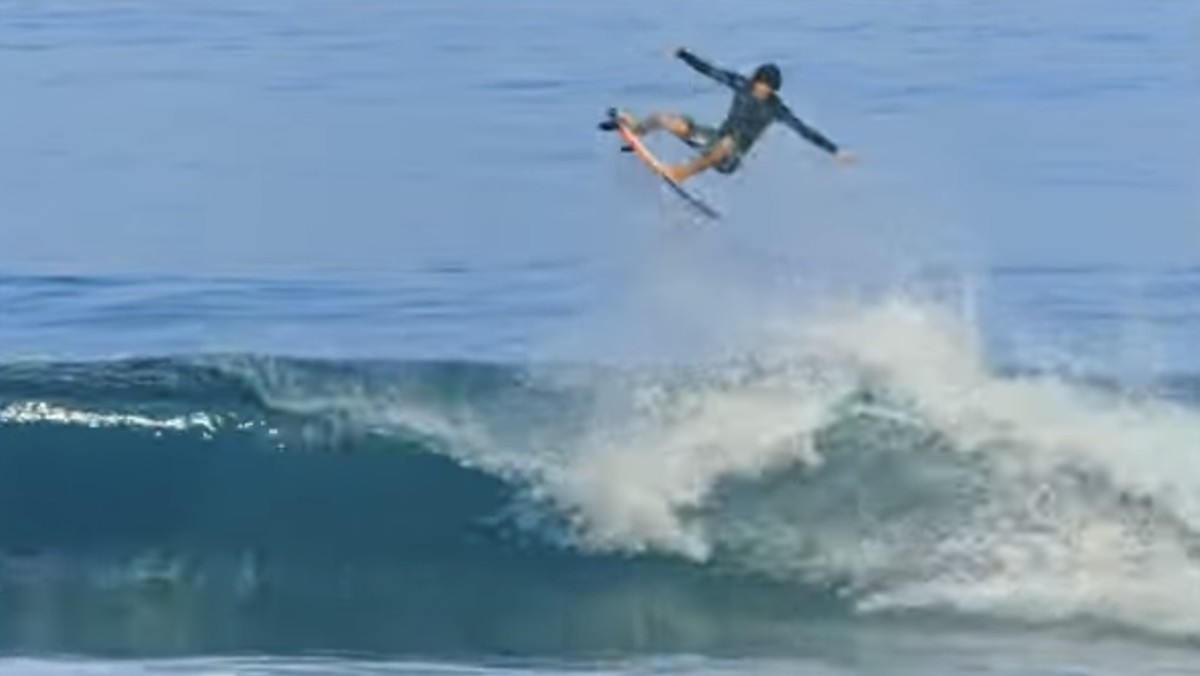 18-Year-Old Shion Crawford Only Surfs in One Speed - Surfer