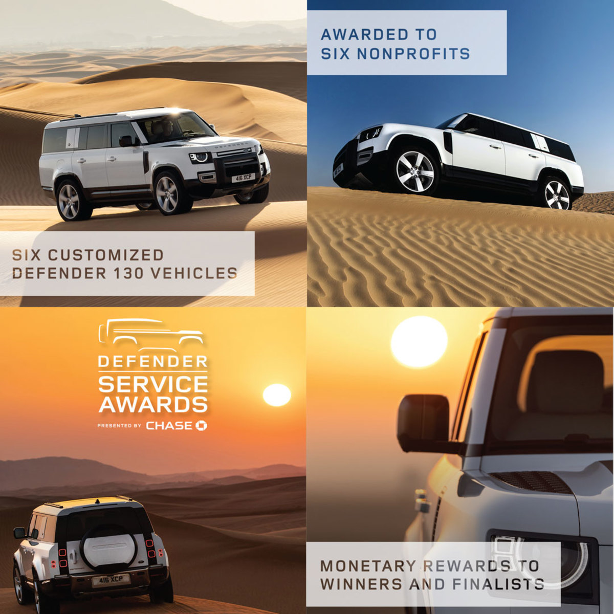 Aniversário da Land Rover celebrado nas alturas - Creative News