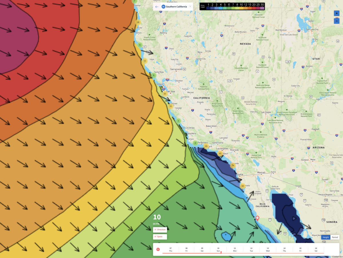 Building Surf And More Rain This Weekend NorCal Surfer Forecast