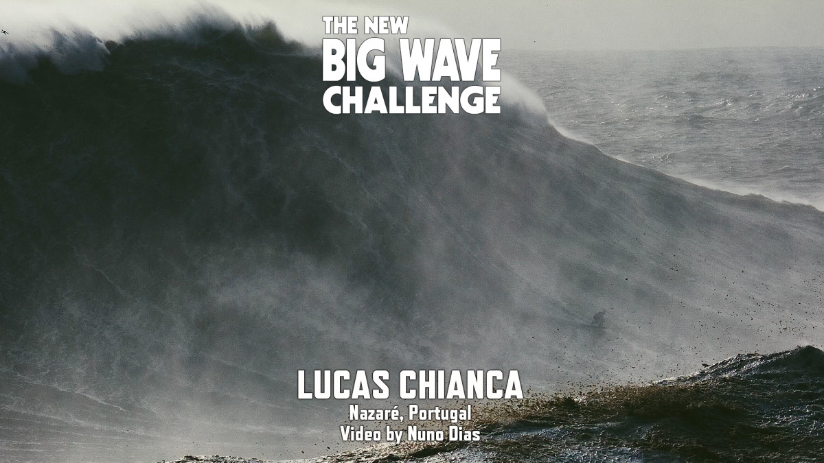 Interview: How Nuno Dias Nailed the Shot of Chumbo Going XXXL at Nazaré -  Surfer