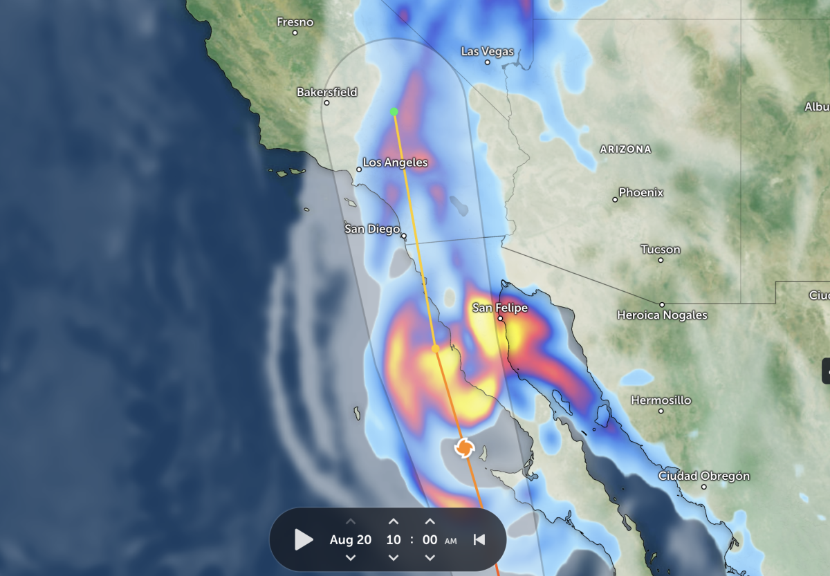 Hilary Approaching Swell Window To Send Large Surf To SoCal - Surfer  Forecast