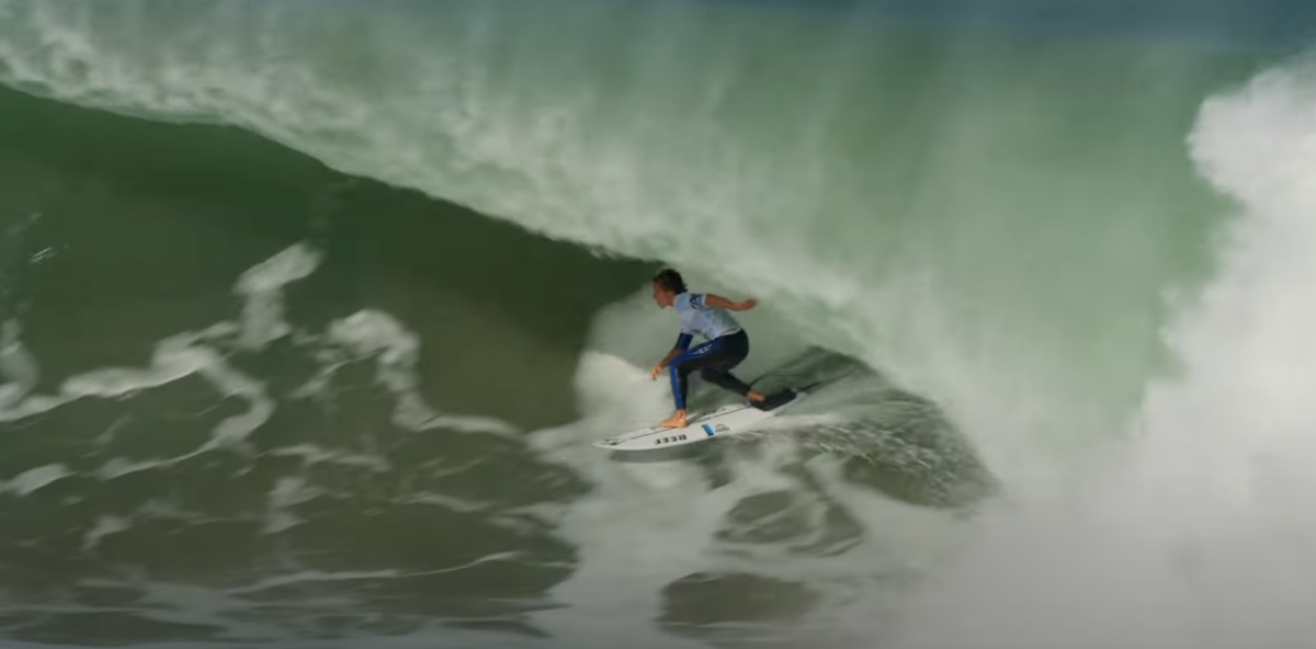 Watch Super Grom Jackson Dorian Score Absolutely Pumping Surf in France ...