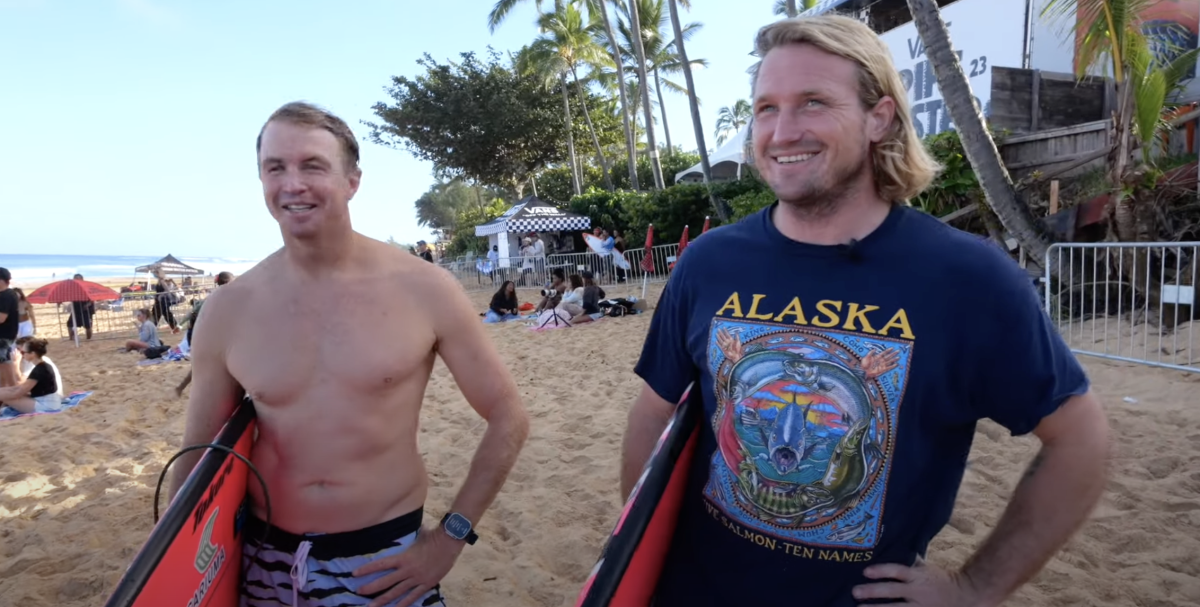 Ben Gravy Scores Dream Job Caddying For North Shore Pro Surfer Jamie O 